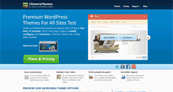 Desktop Screenshot of chimerathemes.com
